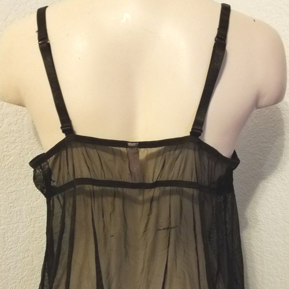 NEW Cacique / Lane Bryant Black Sheer Cami 18/20 - Picture 4 of 7